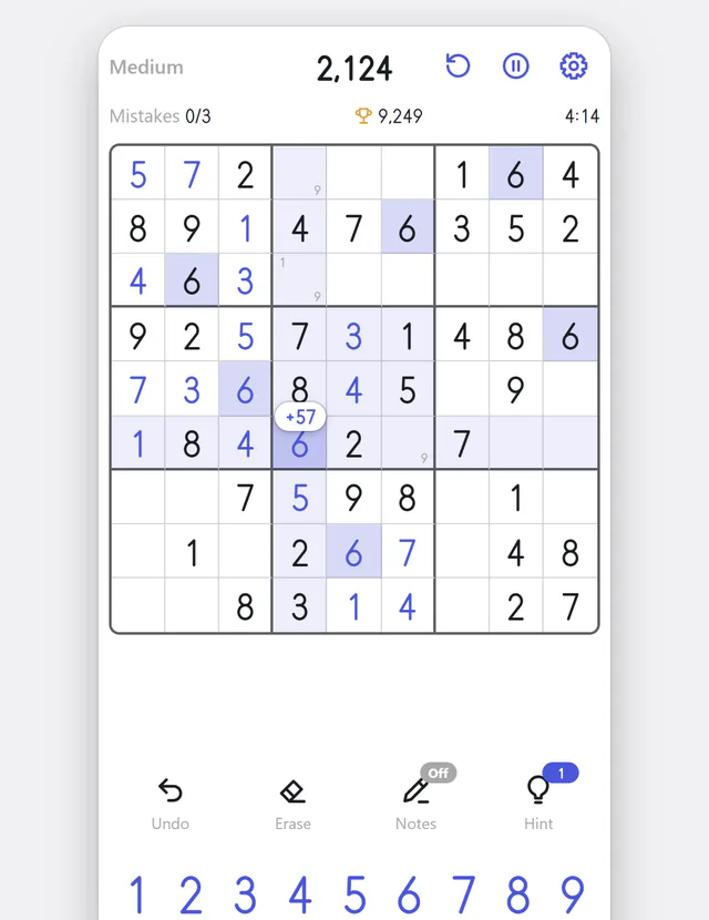 Sudoku right in Telegram